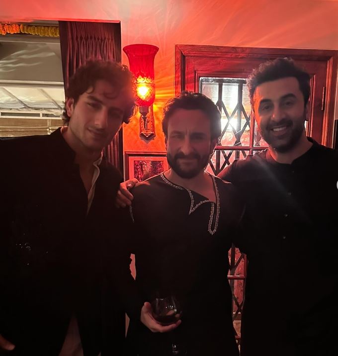 Ibrahim Saif and Ranbir